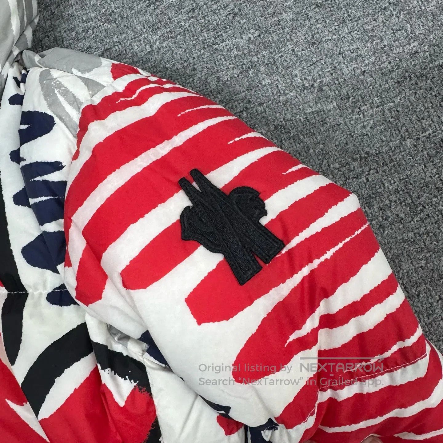 Moncler Moncler x Grenoble collaboration: Graffiti-printed hooded Size US L / EU 52-54 / 3 - 4 Thumbnail