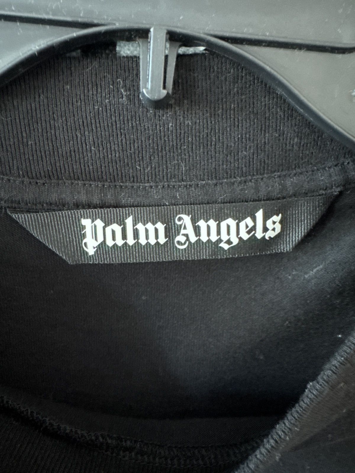 Palm Angels Palm Angels Milano sprayed-logo T-shirt Size US L / EU 52-54 / 3 - 3 Thumbnail