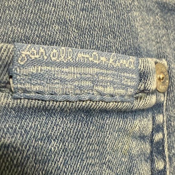 7 For All Mankind 7 For All Mankind b(air) High Waist Skinny Jeans Sz 27 Blue Size 27" / US 4 / IT 40 - 3 Thumbnail