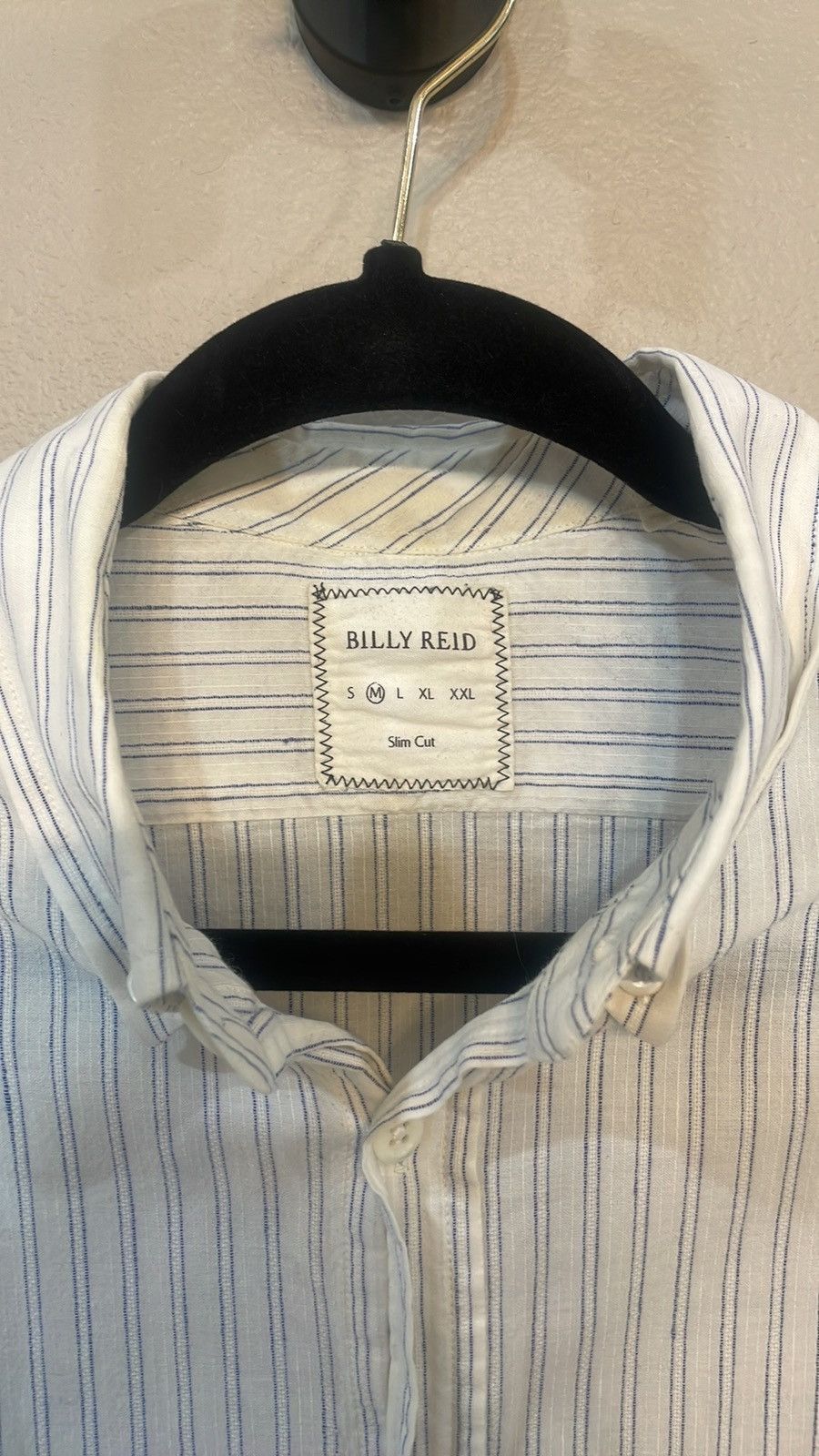 Billy Reid Billy Reid Cotton Striped Shirt Size US M / EU 48-50 / 2 - 2 Thumbnail