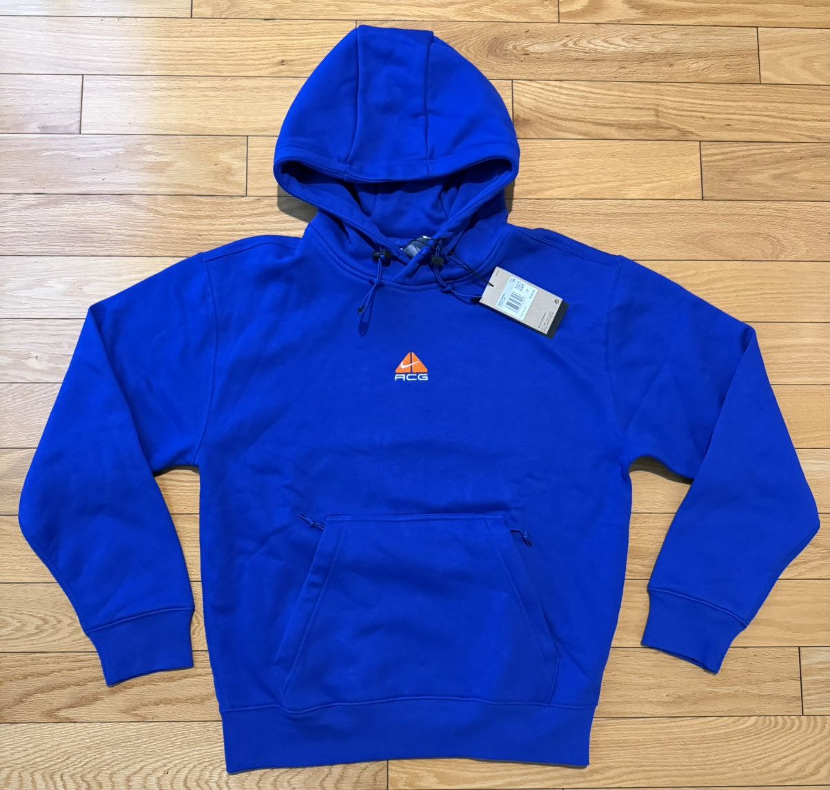Nike ACG Nike ACG Therma-Fit Oversized Hoodie Blue Orange XS NWT $120 Size US XS / EU 42 / 0 - 1 Thumbnail