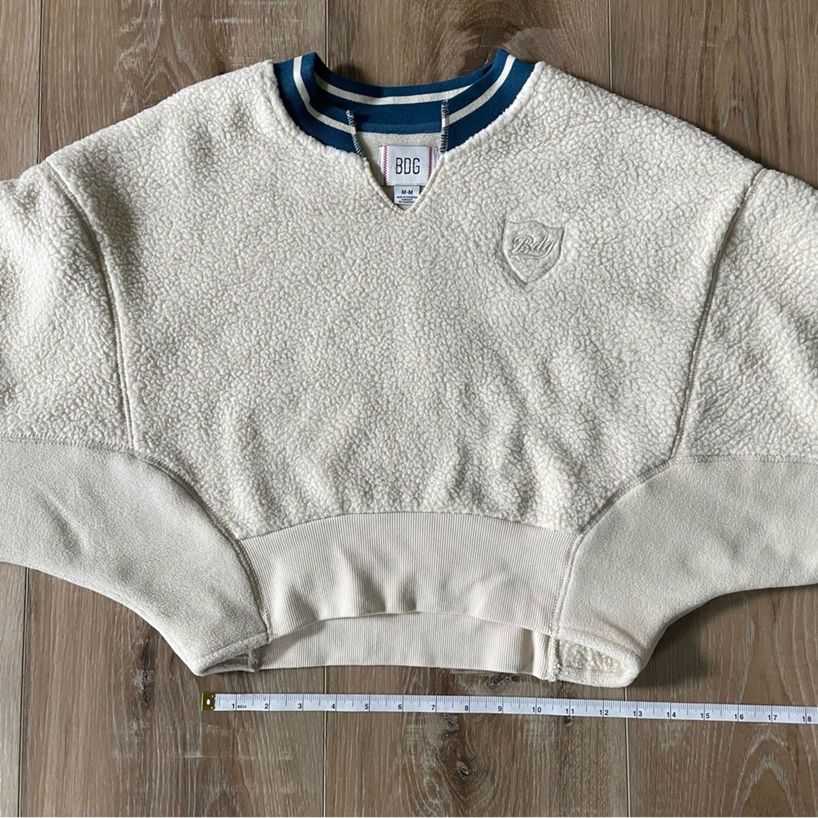 Bdg Urban Outfitters BDG Collins Fleece Pullover Sweatshirt M Size M / US 6-8 / IT 42-44 - 12 Thumbnail