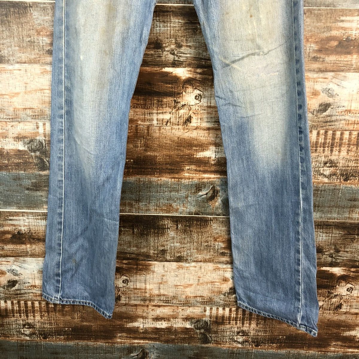 Replay Replay Blue Distressed Denim Pants #A2392 Size US 28 / EU 44 - 6 Thumbnail
