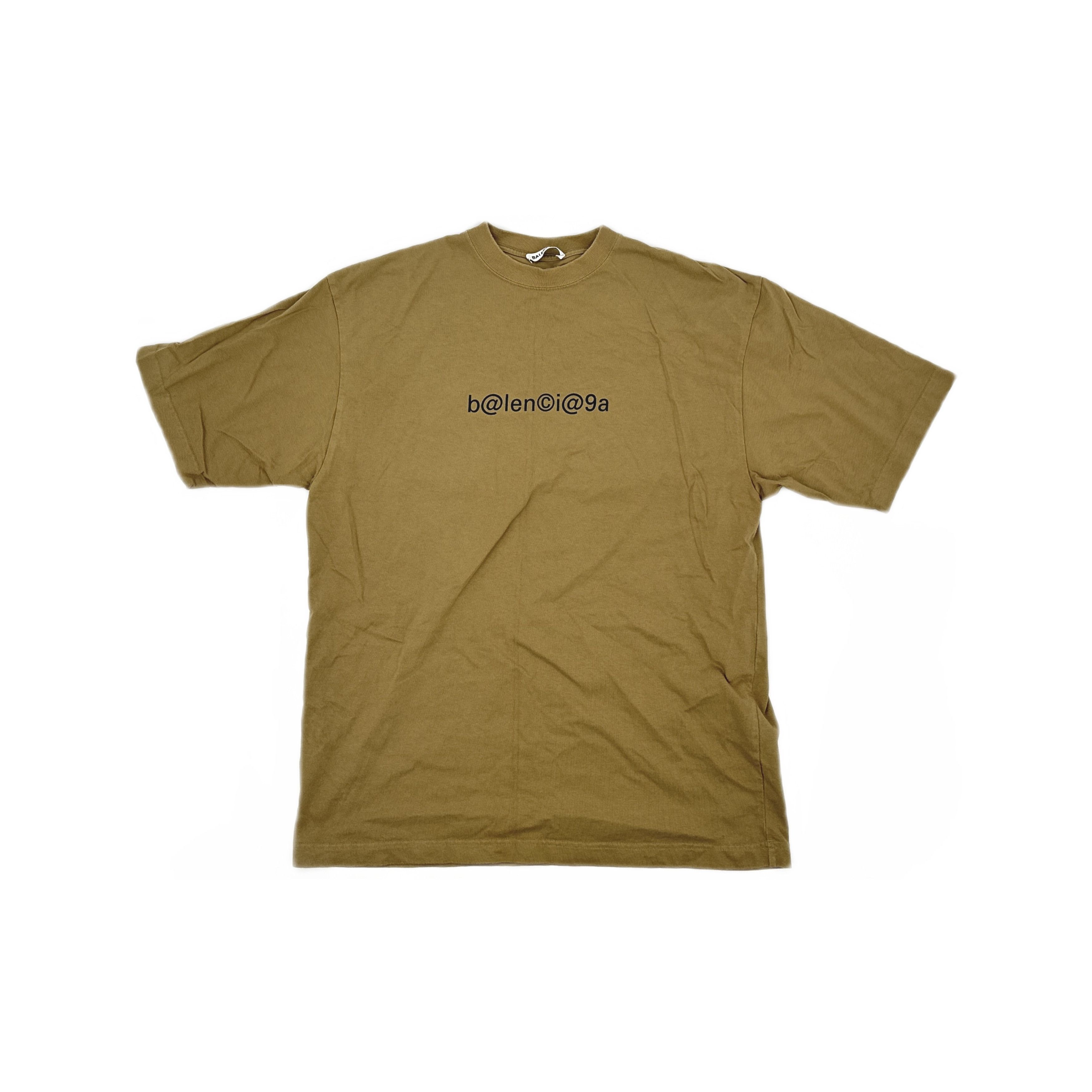 BALENCIAGA ×  23SS GAME SHIRT Balenciaga Balenciaga 23ss letter logo rhinestone short sleeved