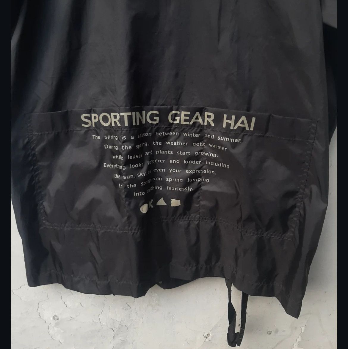 Issey Miyake 2000s Hai Sporting Gear Packable Survival Hodded Jacket Size US L / EU 52-54 / 3 - 3 Thumbnail