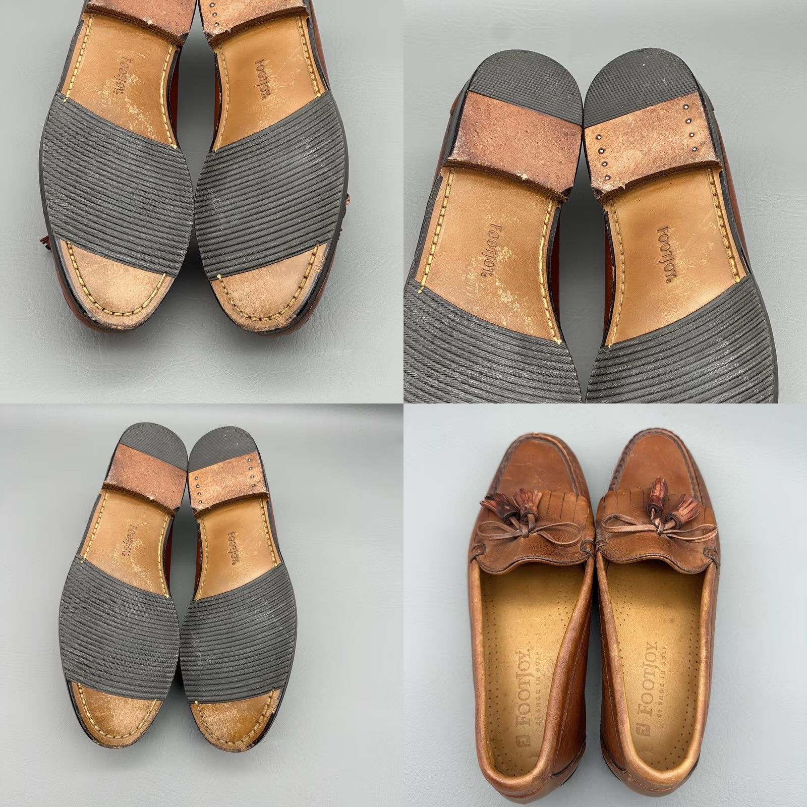 Footjoy Vintage FootJoy Tassel Loafers Mens Size 9 C Brown Leather Kiltie Slip On USA Mens Shoes Brown Leather Tassel Loafers USA FootJoy Slip On 9 C Vintage Size US 9 / EU 42 - 9 Thumbnail