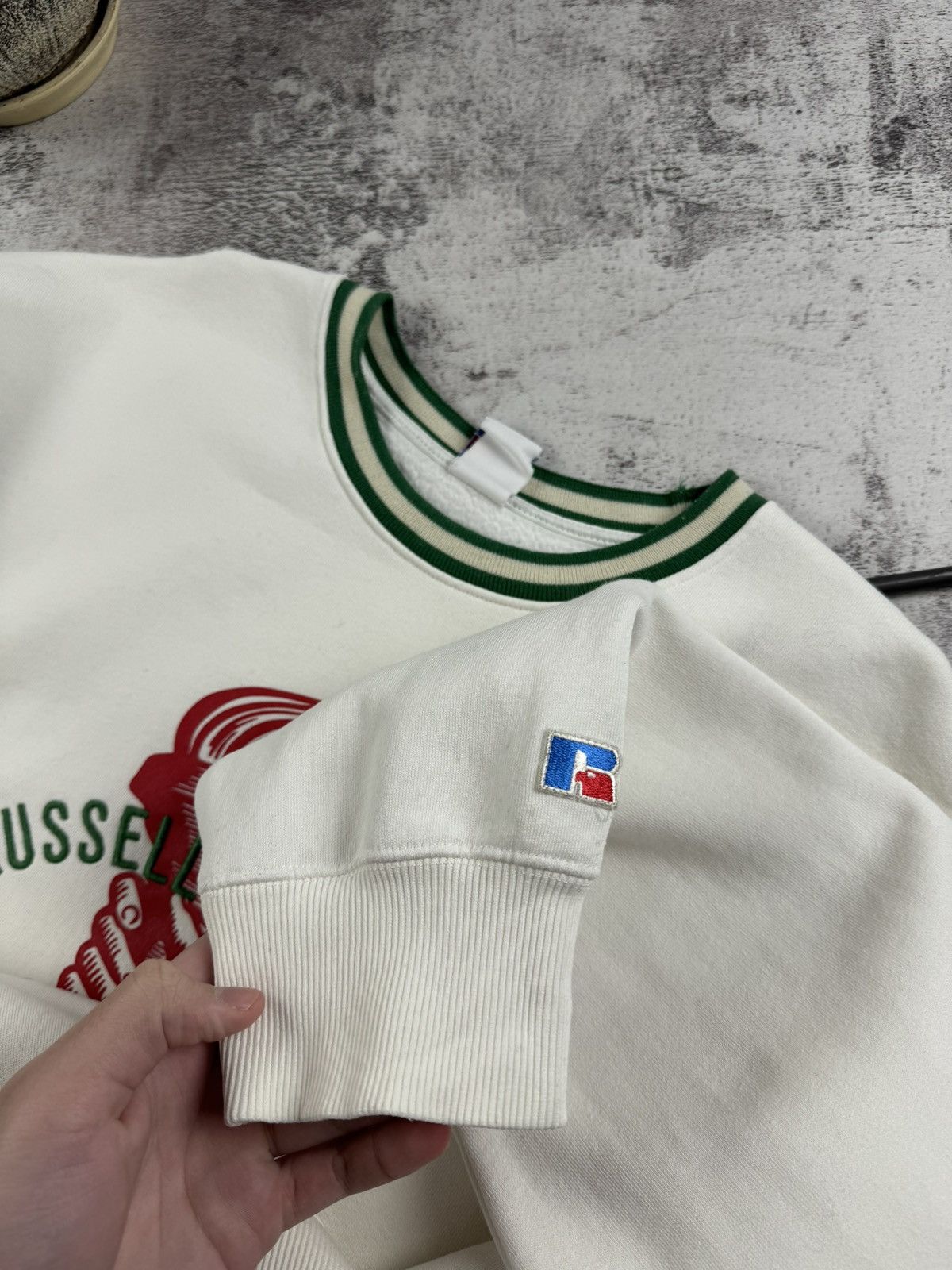 Russell Athletic Russell Athletic USA Relaxed Rap Sweatshirt Hoodie Pullover Size US L / EU 52-54 / 3 - 14 Thumbnail