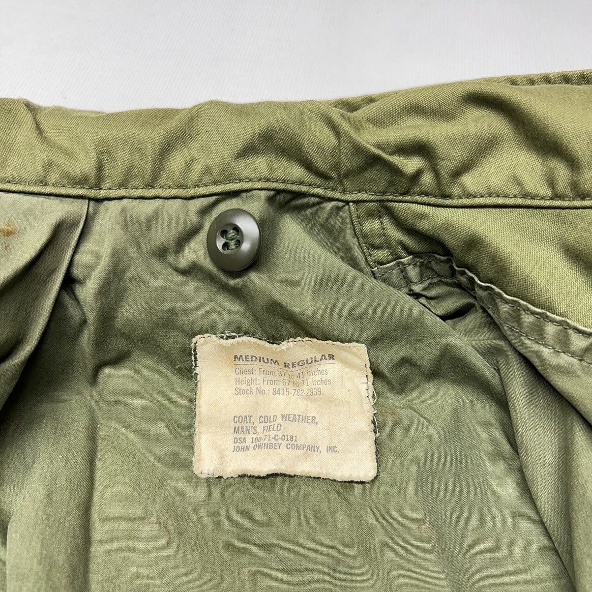 Vintage VTG Army Jacket Green M-65 Coat Field Cold Weather Military Size US M / EU 48-50 / 2 - 13 Thumbnail