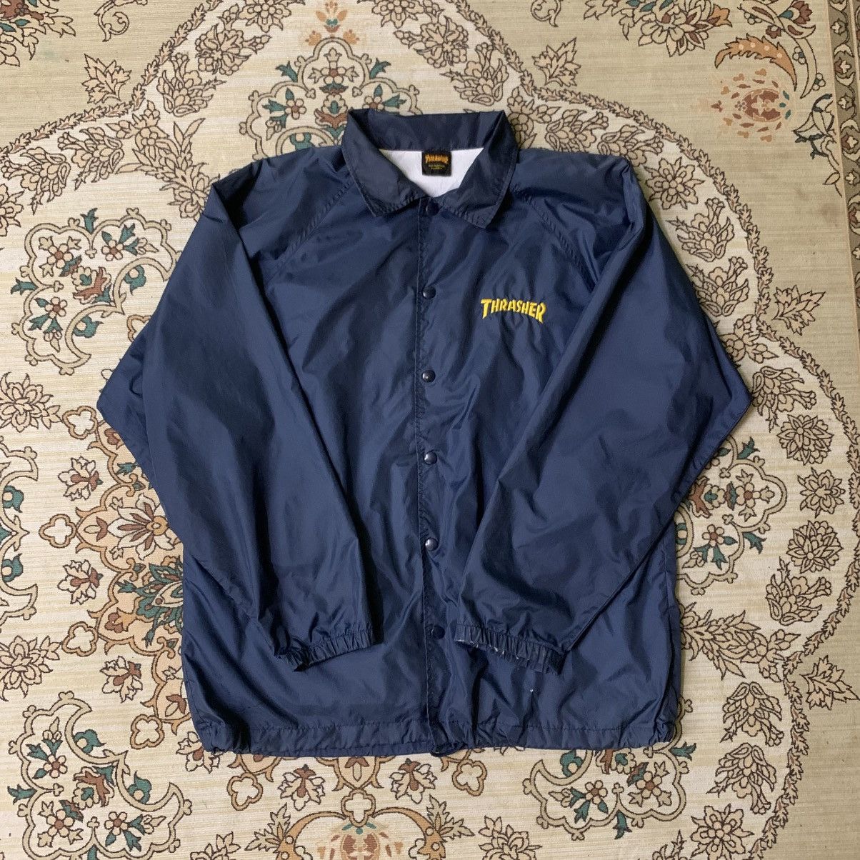 Thrasher × Vintage VINTAGE THRASHER MAGAZINE SKATE AND DESTROY COACH JACKET Size US M / EU 48-50 / 2 - 2 Thumbnail