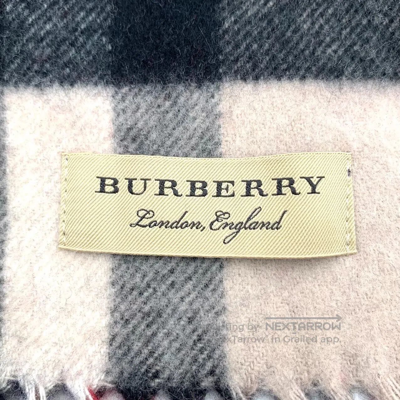Burberry Burberry Multicolor Plaid Wool Fringe Scarf| Size ONE SIZE - 7 Thumbnail