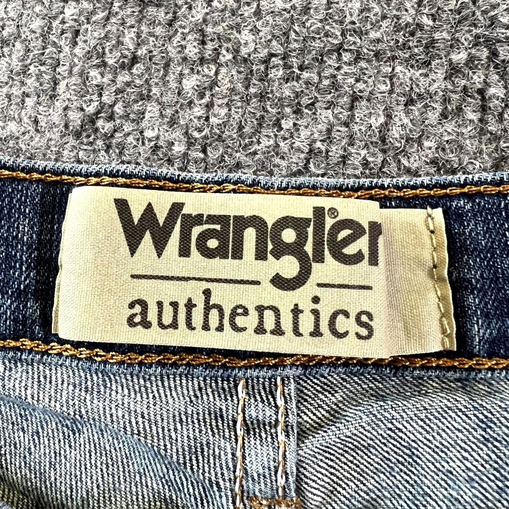 Wrangler Wrangler Jeans Mens 34x31 Blue Denim Regular Fit 5-Pockets Streetwear Size US 34 / EU 50 - 6 Thumbnail