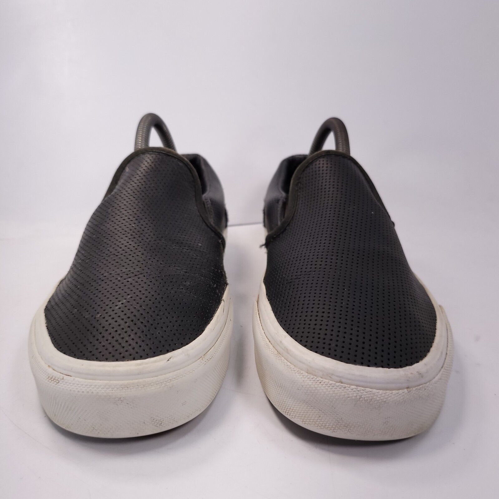 Vans Vans Off the Wall Shoe Womens Size 8.5 Mens 7 TB4R Black Size US 8.5 / IT 38.5 - 2 Thumbnail