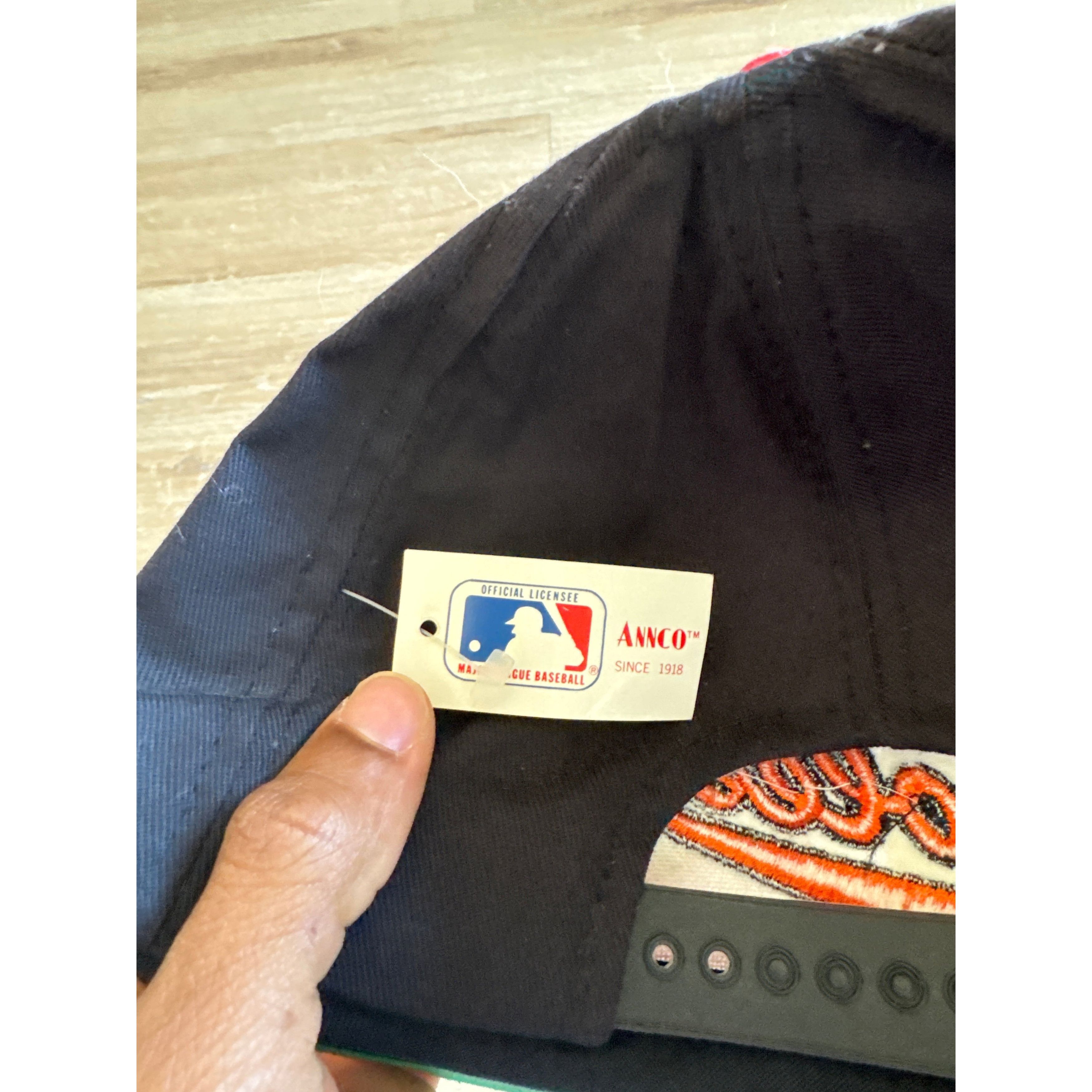 Other Vintage Annco Baltimore Orioles MLB Snapback Hat Size ONE SIZE - 4 Thumbnail