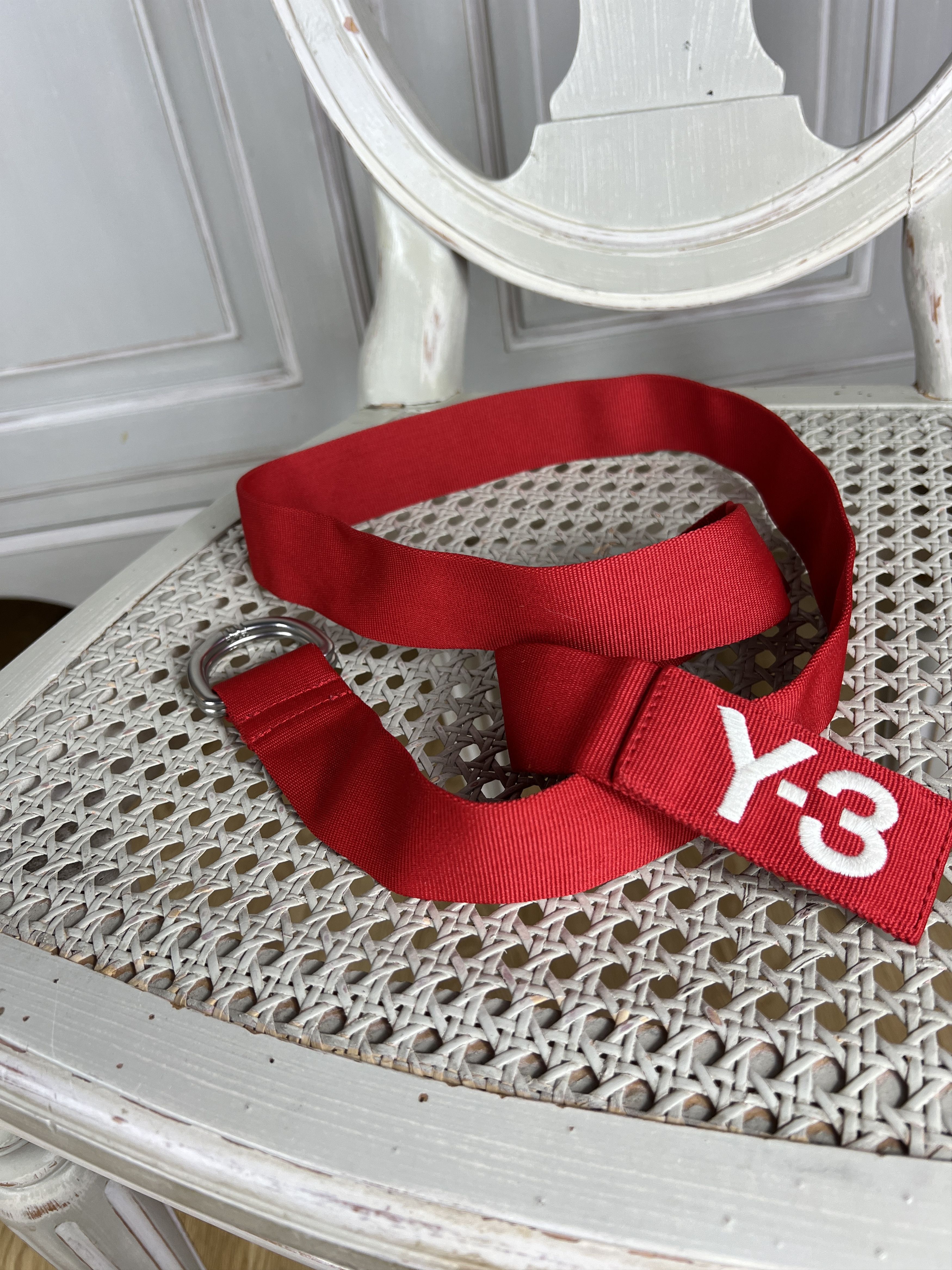 Y-3 VINTAGE Y-3 BELT RED Size ONE SIZE - 10 Thumbnail