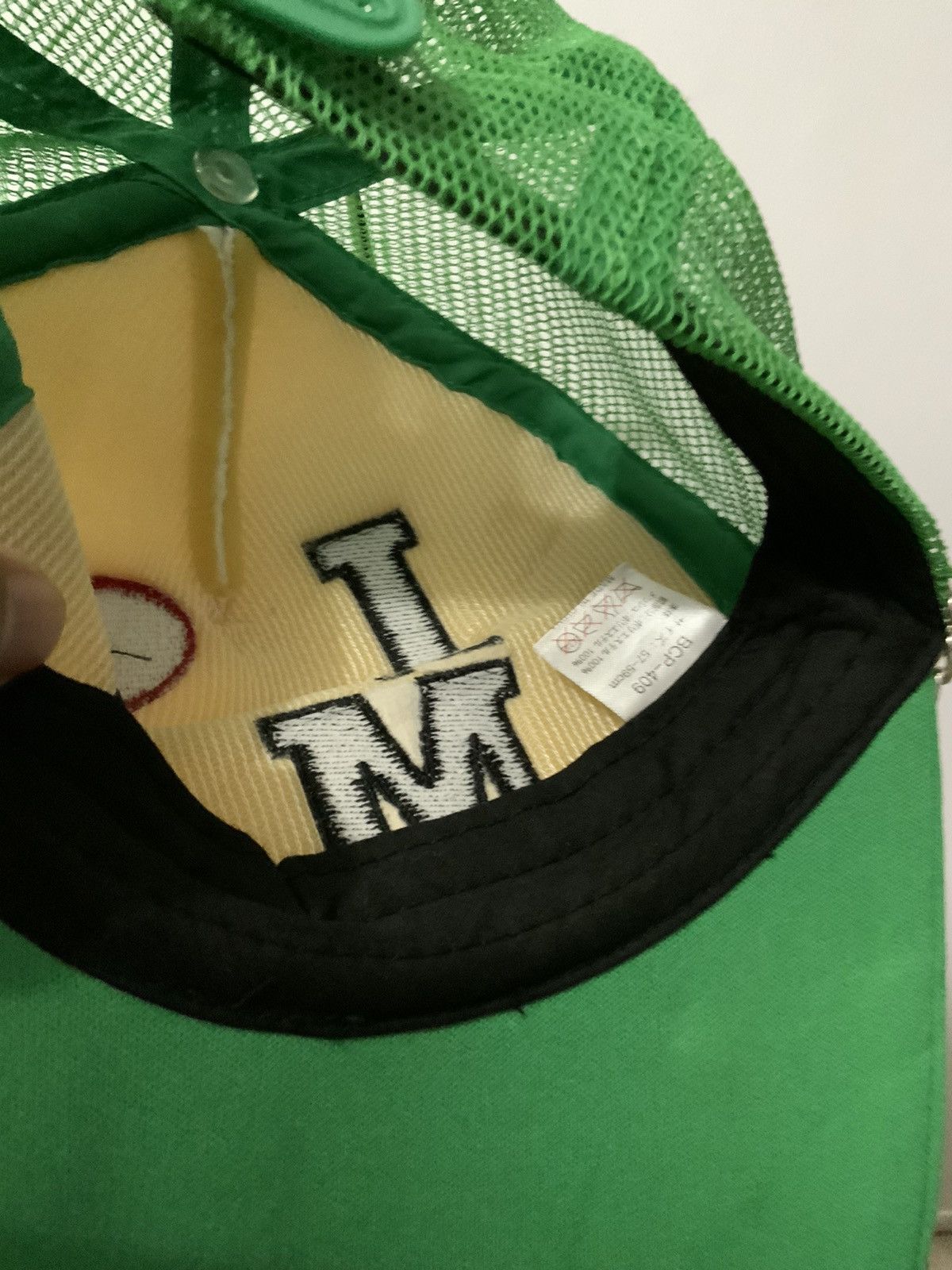 If Six Was Nine I LOVE MJ Goodgies Never Say Die Trucker Hat Size ONE SIZE - 11 Thumbnail