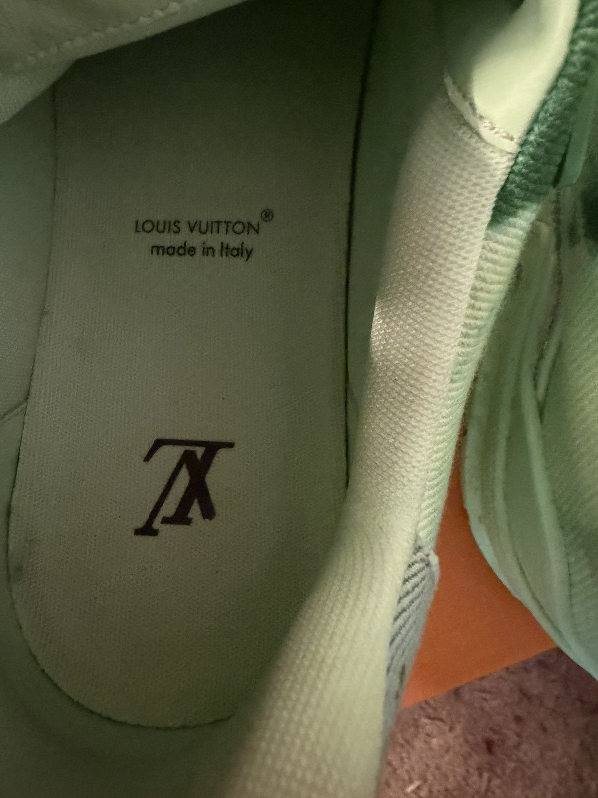 Louis Vuitton Green denim Louis Vuitton Trainers Size US 9.5 / EU 42-43 - 7 Thumbnail