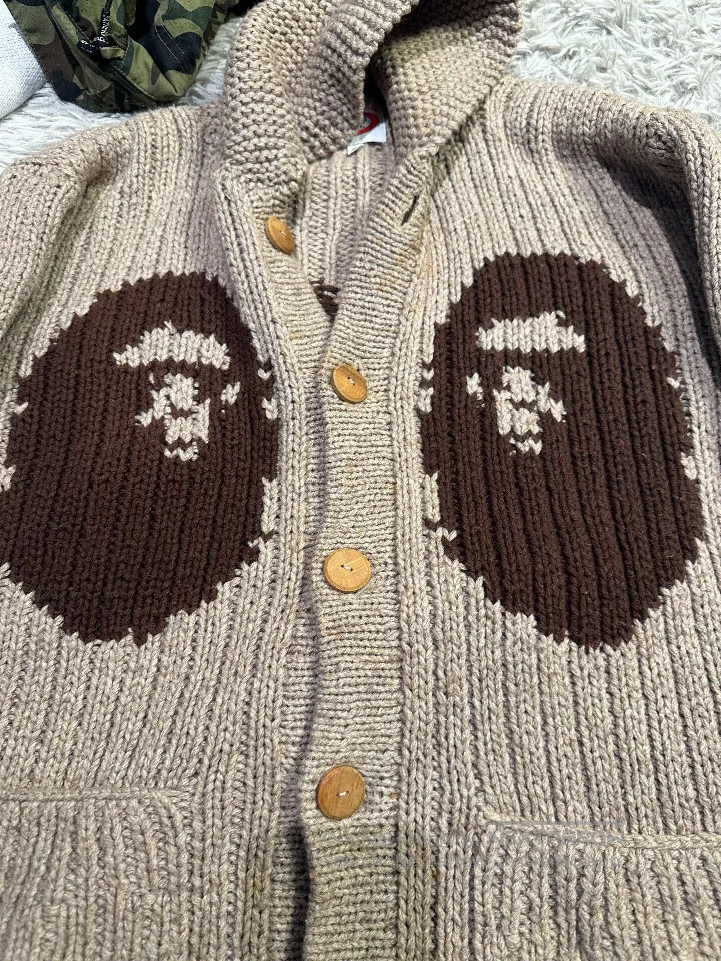 Bape Bape Knit Cardigan. Size US XL / EU 56 / 4 - 3 Thumbnail