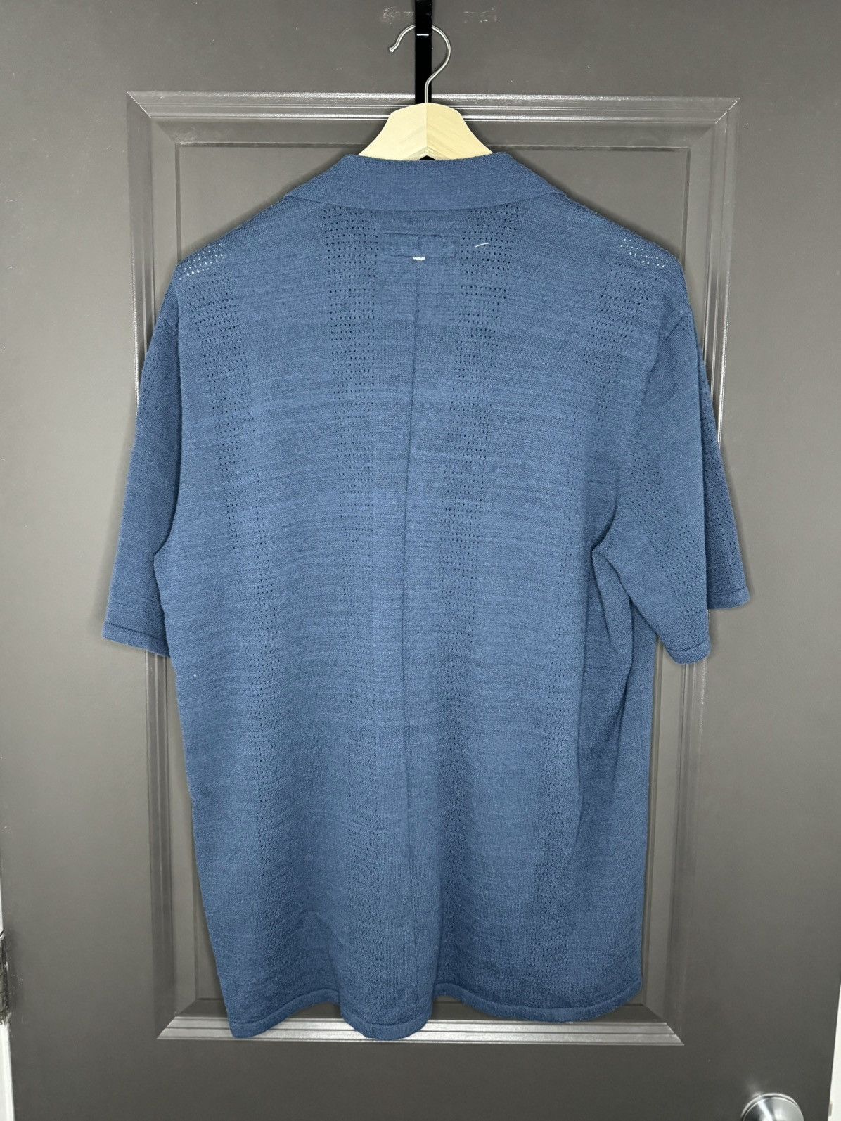 Rag & Bone Rag & Bone Men’s Zuma Pointelle Avery Knit Shirt | Moonlight Size US L / EU 52-54 / 3 - 11 Thumbnail