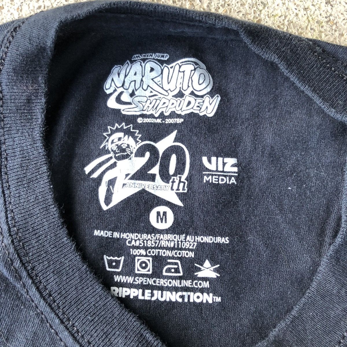 Anime Vintage 2002 Naruto Shippuden T Shirt Size US M / EU 48-50 / 2 - 5 Thumbnail