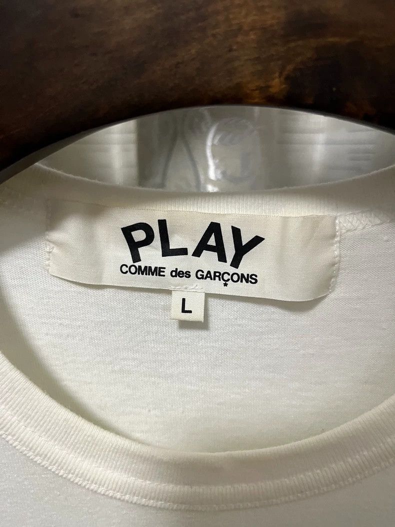 Comme des Garcons PLAY Comme des Garcons PLAY CDG Play Men's Short Sleeve T-shirt Size US L / EU 52-54 / 3 - 3 Thumbnail
