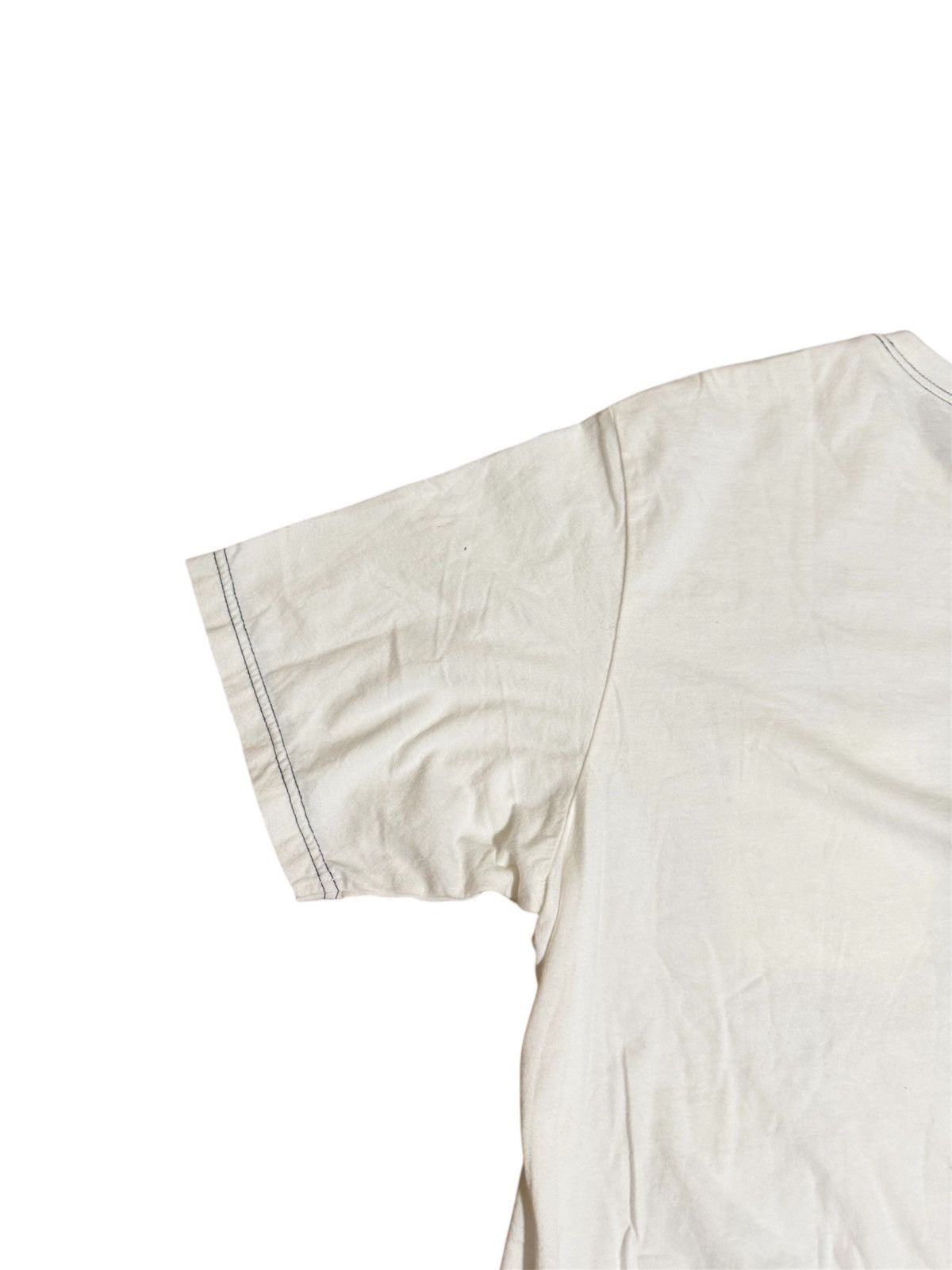 Supreme 🔥Supreme Contrast Stitch Pocket Tee White/Supreme T shirt Size US L / EU 52-54 / 3 - 12 Thumbnail