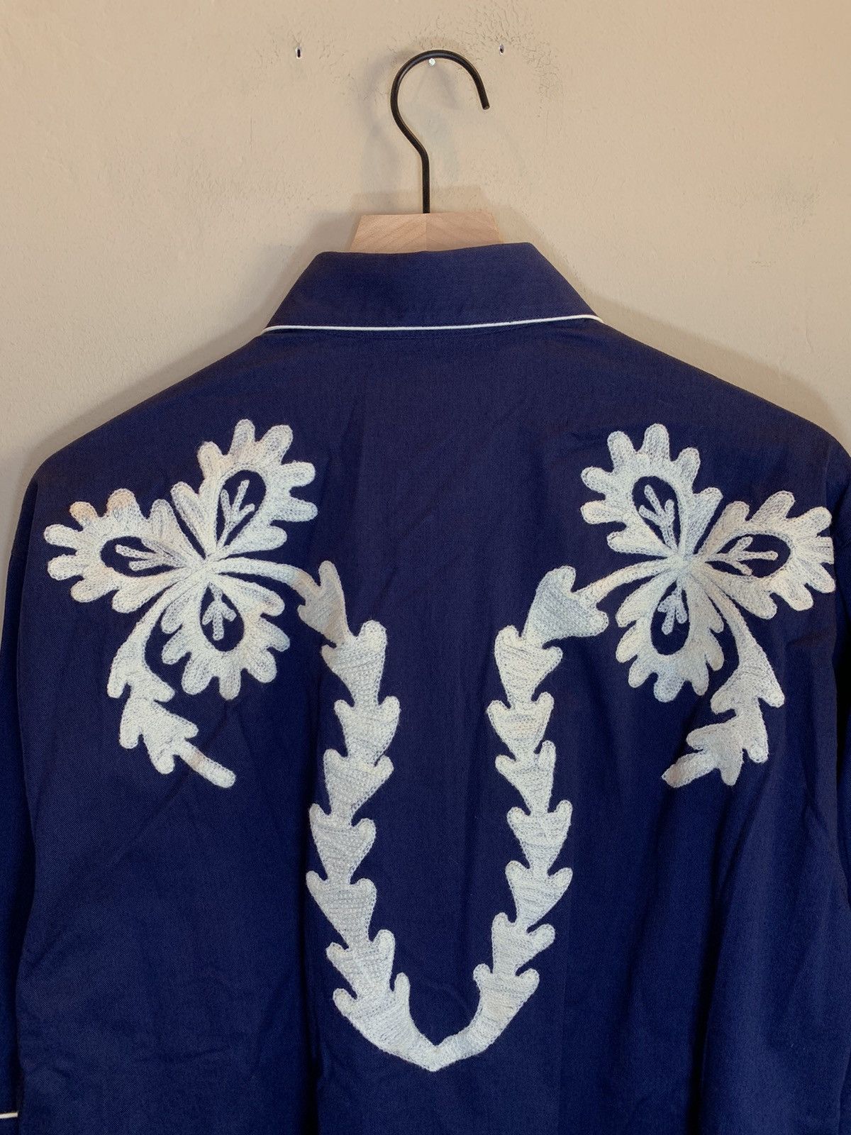Rockmount Ranch Wear *RARE* Rockmount Chainstitch Ranch Wear Pearl Button Shirt Size US XL / EU 56 / 4 - 5 Thumbnail