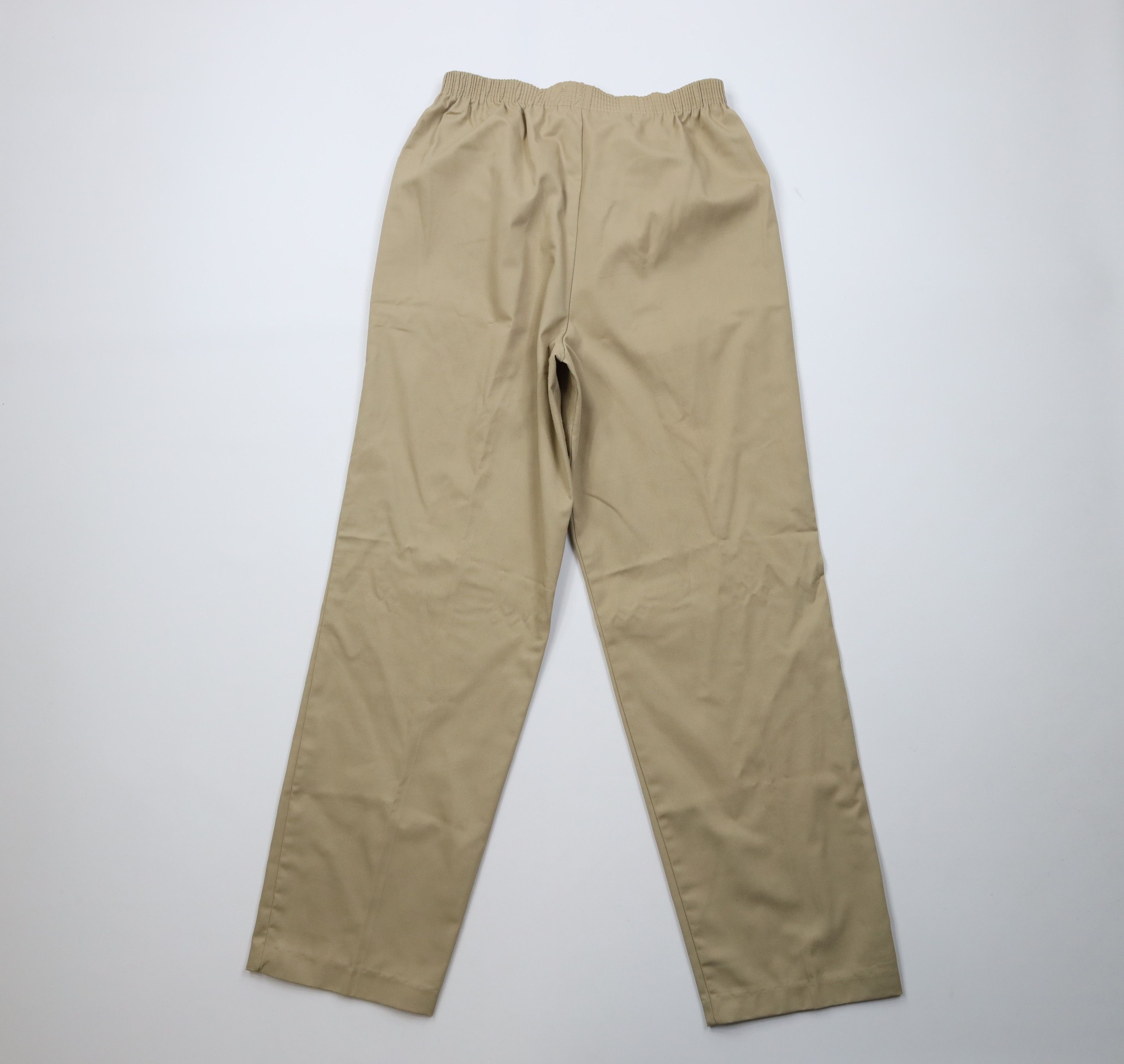 Vintage Vintage 70s Streetwear Big Pocket Knit Pants Beige USA Size 38" / US 16 / IT 52 - 11 Thumbnail