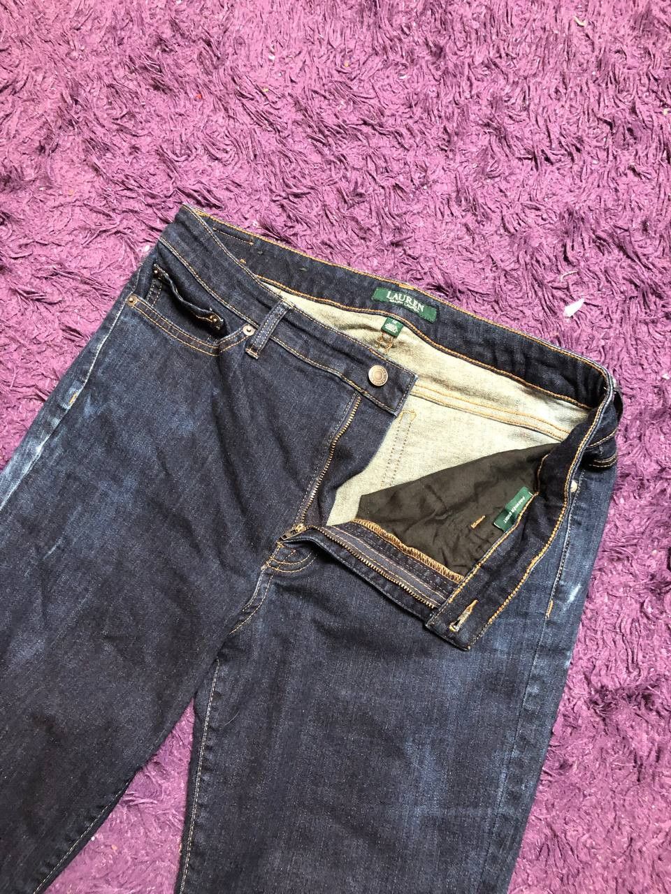 Polo Ralph Lauren Polo Ralph Lauren Vintage Distressed Denim Jeans Size 34" / US 12 / IT 48 - 10 Thumbnail
