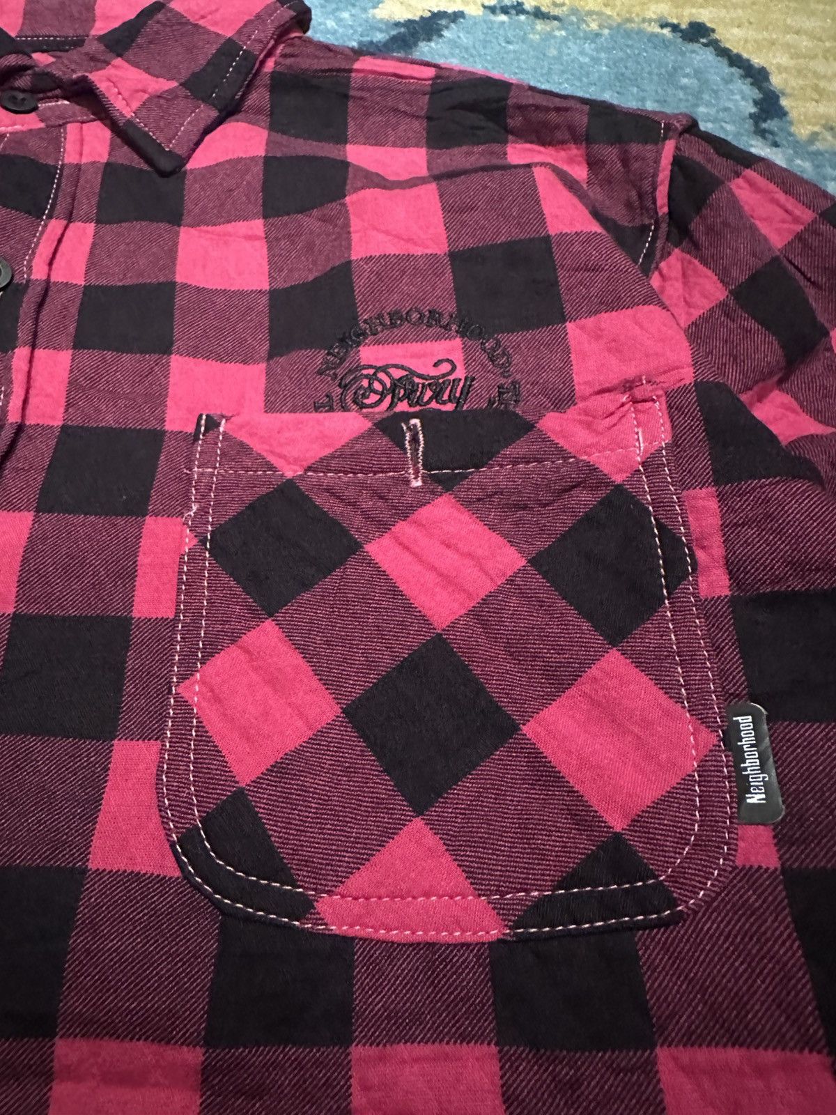 Neighborhood Vintage Neighborhood japan plaid flannel shirt Size US M / EU 48-50 / 2 - 2 Thumbnail