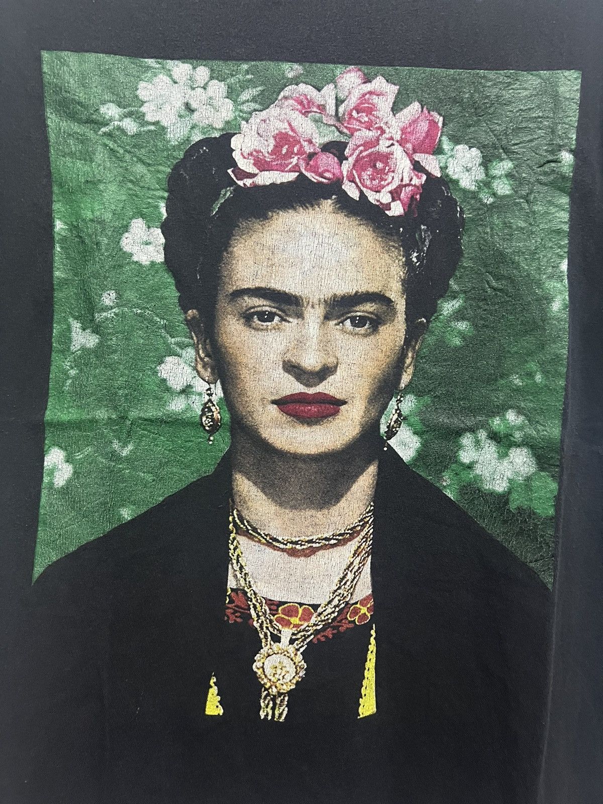Vintage Vintage 00’s Frida Kahlo Mexican Painter Art Tee Size US L / EU 52-54 / 3 - 2 Thumbnail