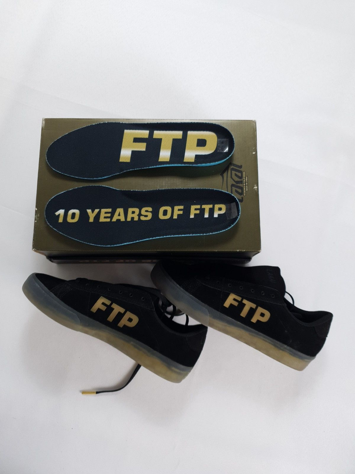 Fuck The Population × Lakai FTP x Lakai Newport Skateboard Shoes - Size 8.5 (2020) Size US 8.5 / EU 41-42 - 3 Thumbnail