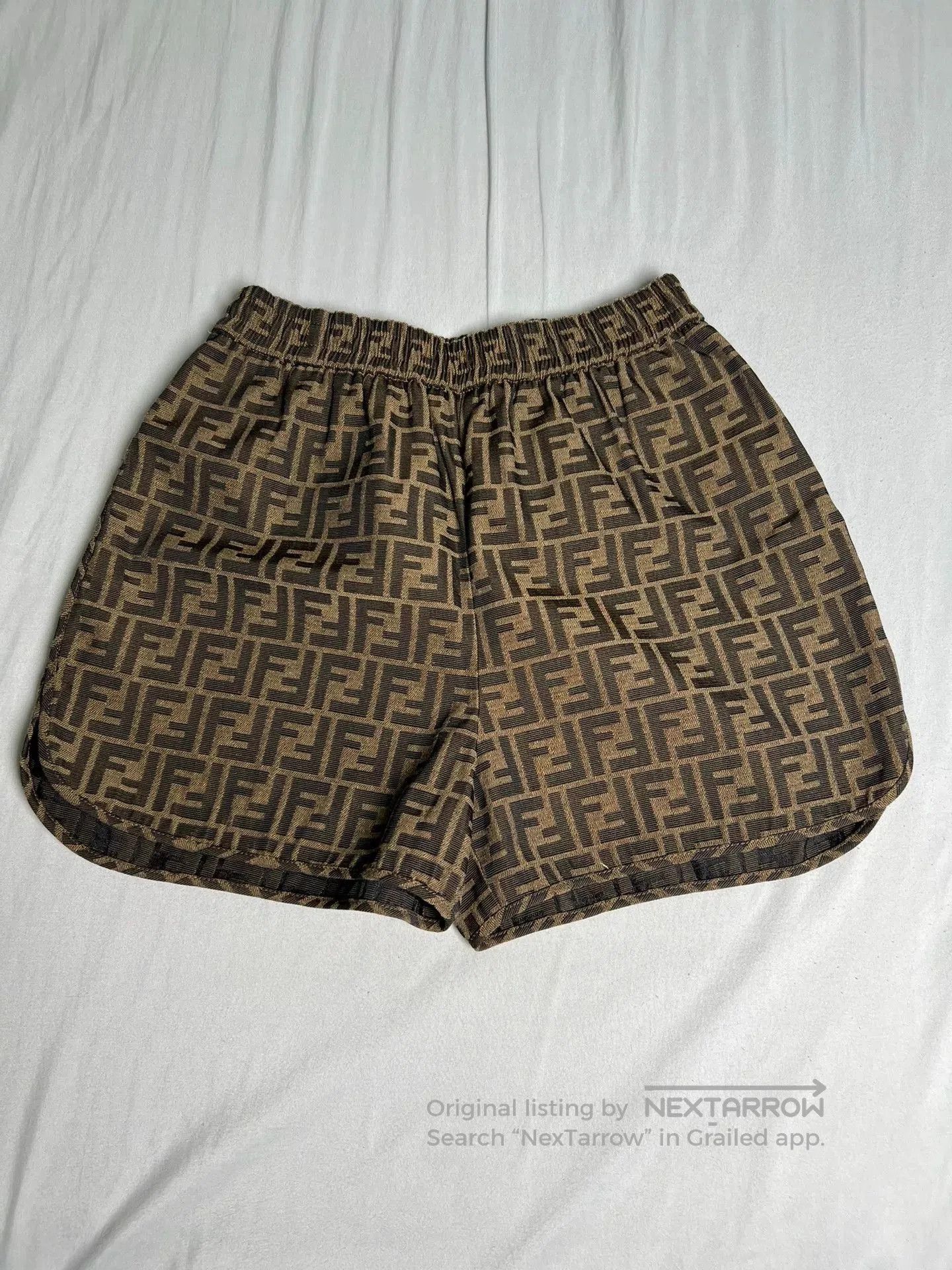 Fendi fendi classic logo shorts in size 36. Size US 36 / EU 52 - 1 Thumbnail