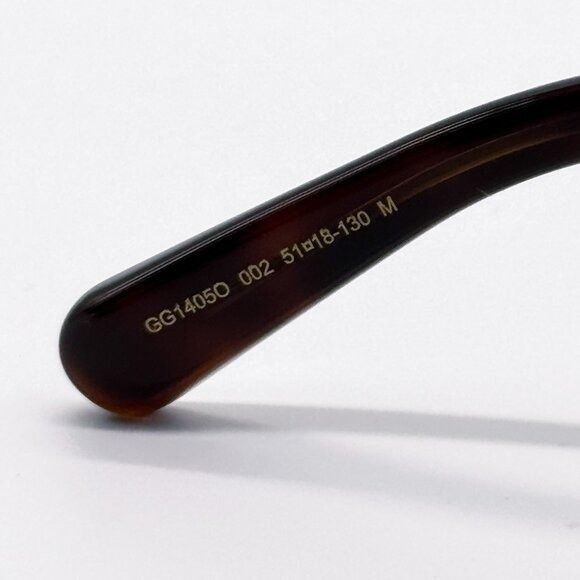 Gucci NEW GUCCI GG1405O 002 HAVANA WOMEN EYEGLASSES GUCCI Size ONE SIZE - 9 Thumbnail