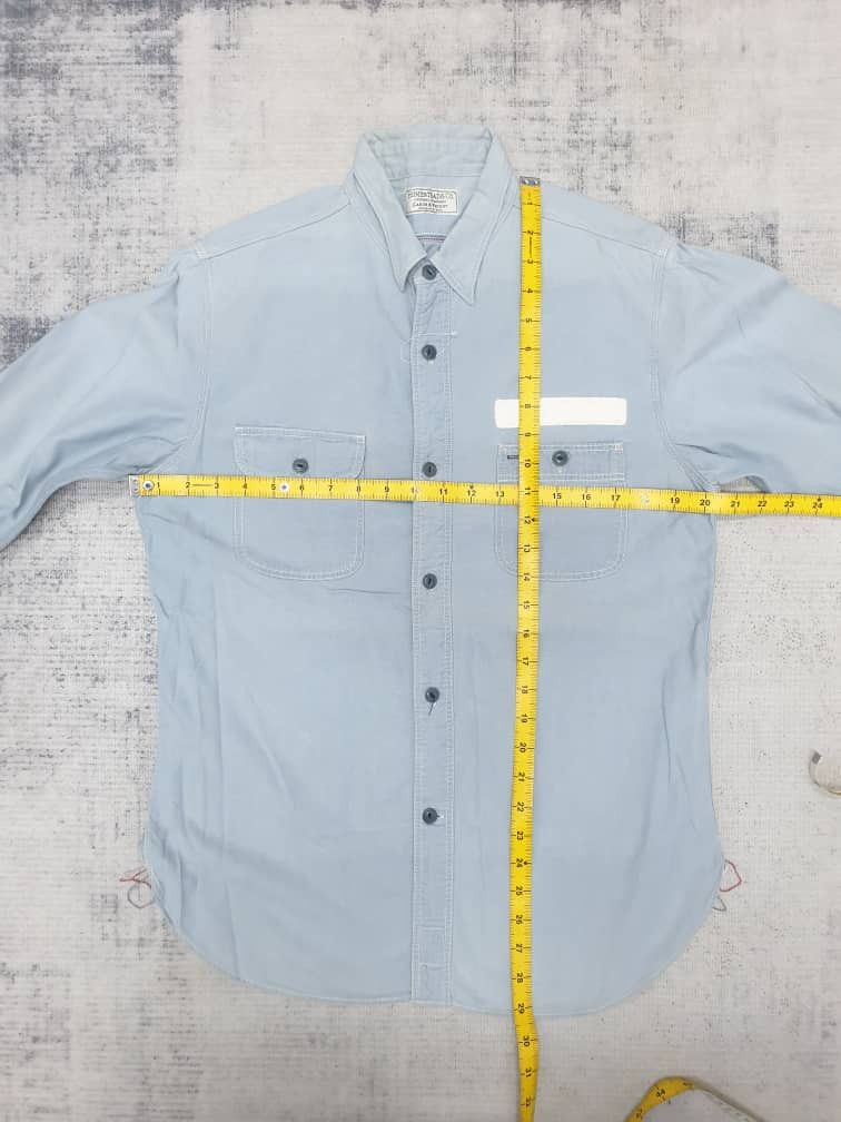 Journal Standard Journal Standard salvedge Japanese brand chambray shirt Size US M / EU 48-50 / 2 - 5 Thumbnail
