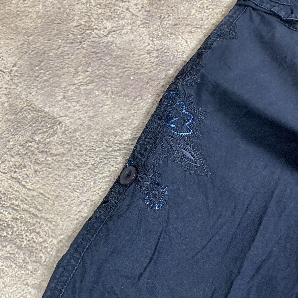 Vintage Vintage 90s Baggy Cargo Pants Flared Parachute Grunge Logo M Size 32" / US 10 / IT 46 - 6 Thumbnail