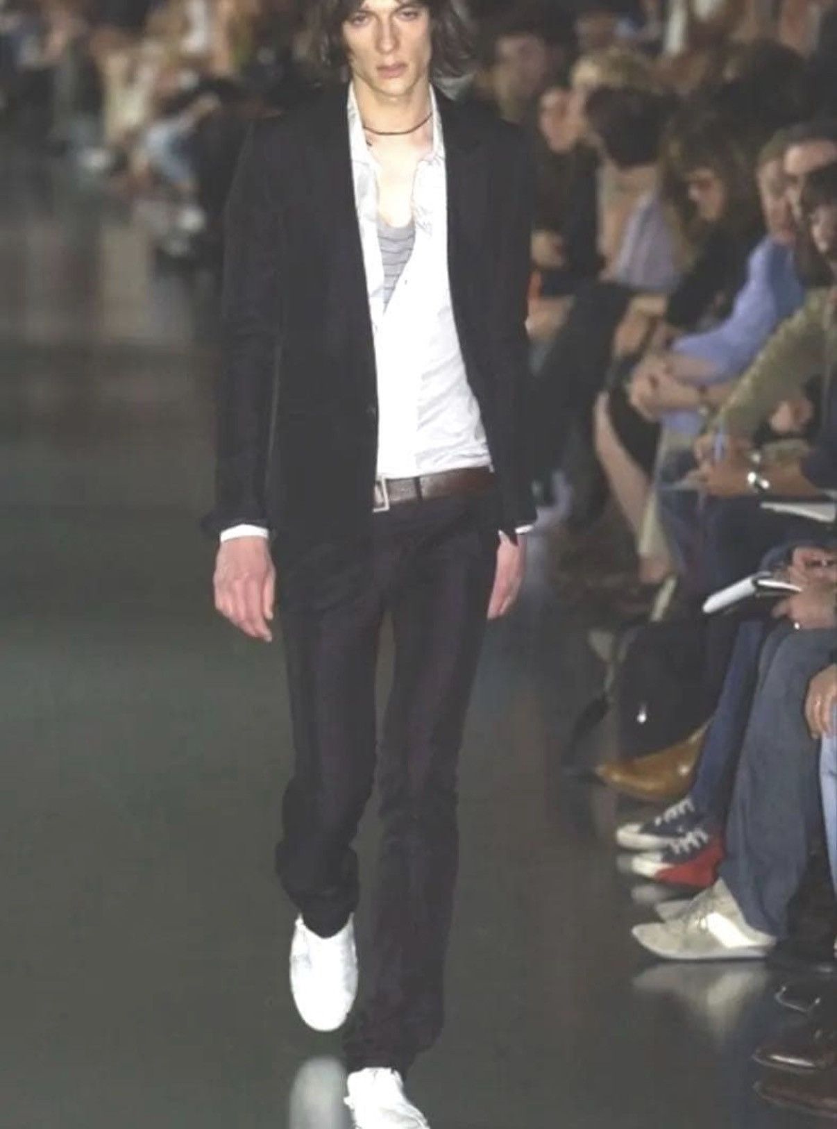 Dior Dior Homme 05SS Beck Glossy Black Jacket 46 Hedi Slimane Size 36R - 2 Thumbnail