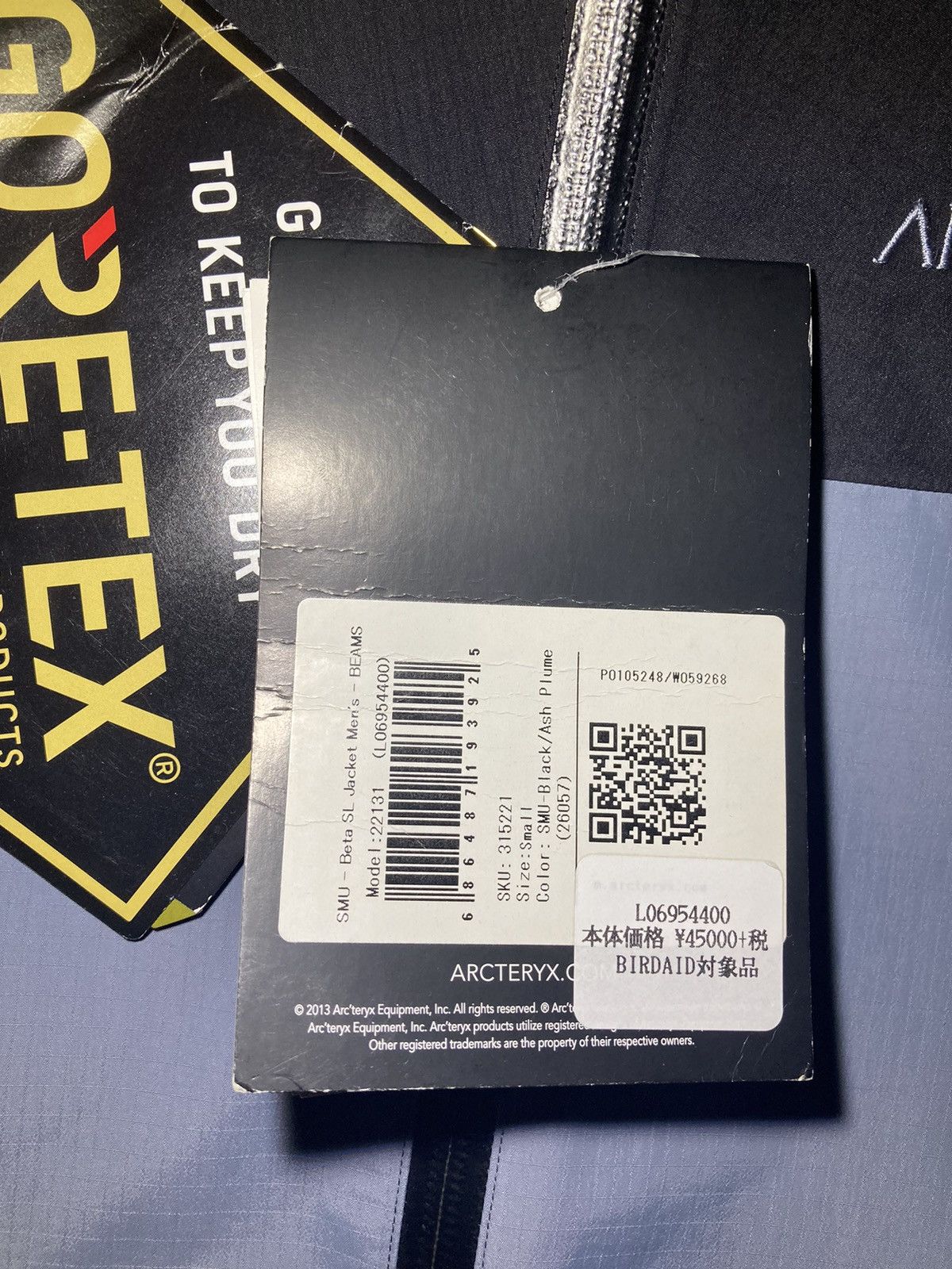 Arc'teryx × Beams Japan Arc’teryx x Beams Beta SL Jacket Size US S / EU 44-46 / 1 - 6 Thumbnail