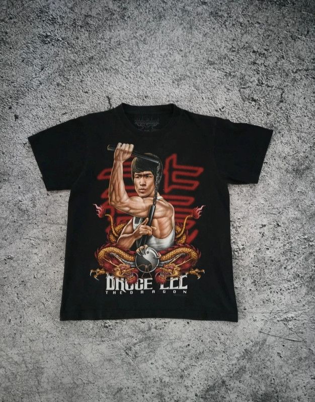 Japanese Brand × Vintage Vintage t shirt Bruce Lee Size US M / EU 48-50 / 2 - 1 Thumbnail