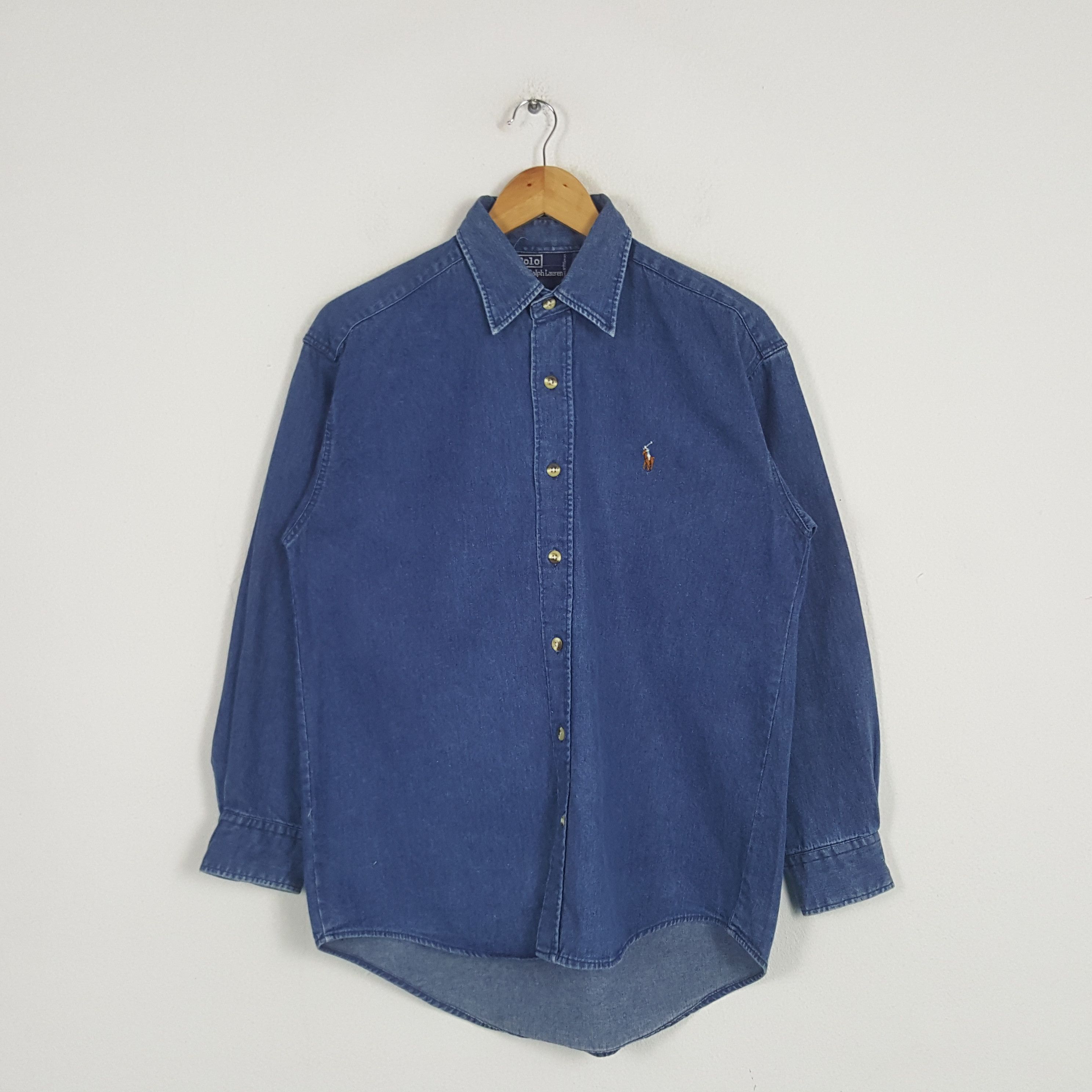 Polo Ralph Lauren × Vintage Vintage Polo by Ralph Lauren American Shirt Button Up Size US L / EU 52-54 / 3 - 1 Thumbnail