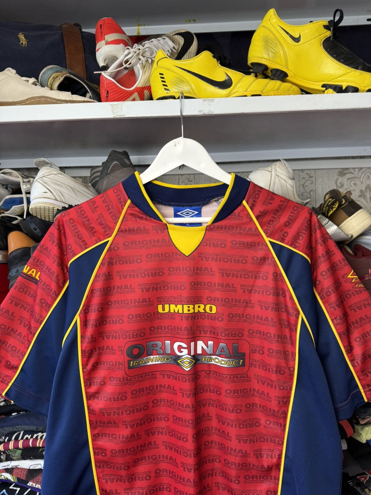 Umbro Vintage Umbro Original Training Product Shirt Mens Crew Size US XL / EU 56 / 4 - 18 Thumbnail