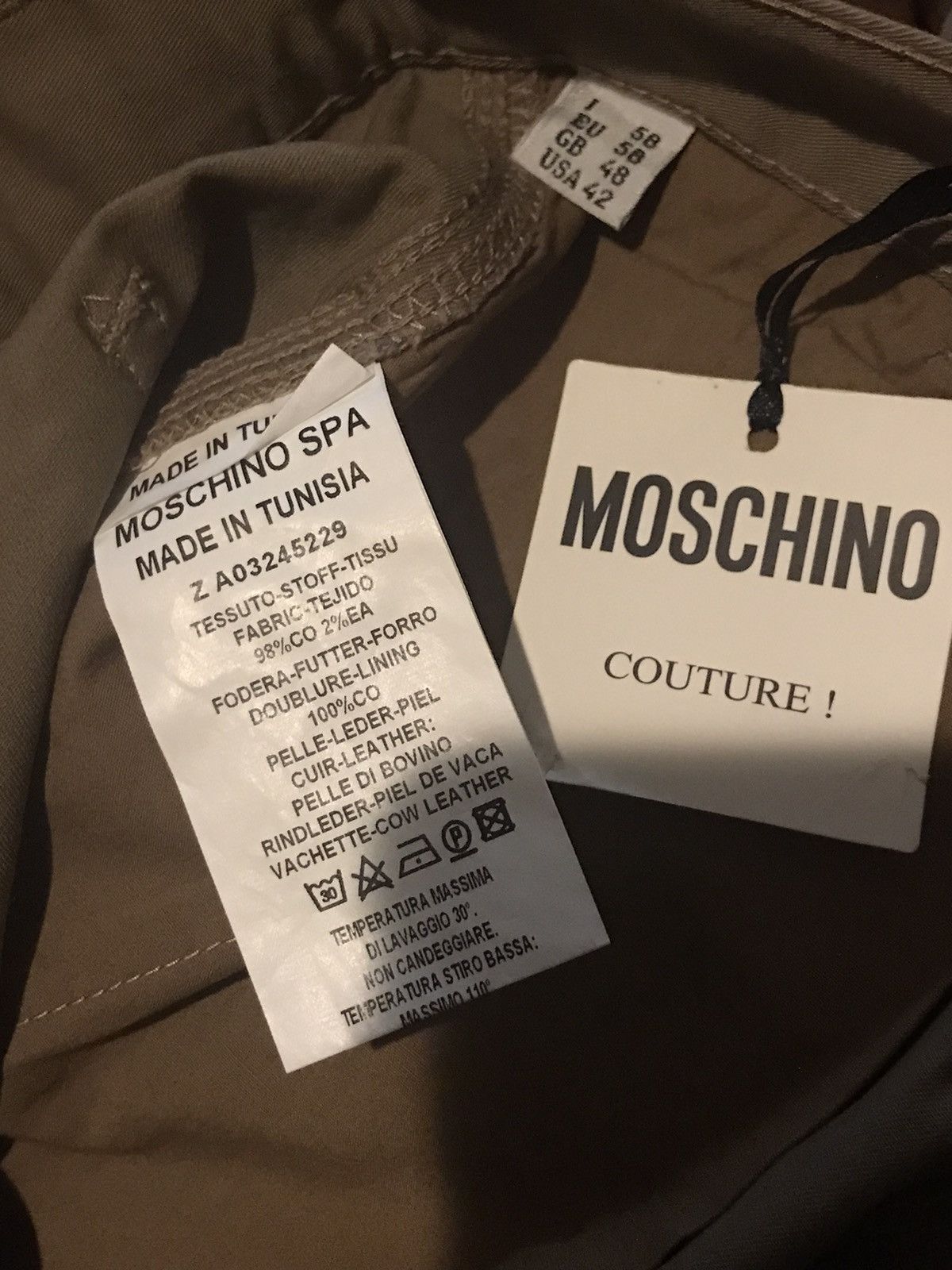 Moschino Moschino Couture Spa Pants Size US 42 / EU 58 - 6 Thumbnail