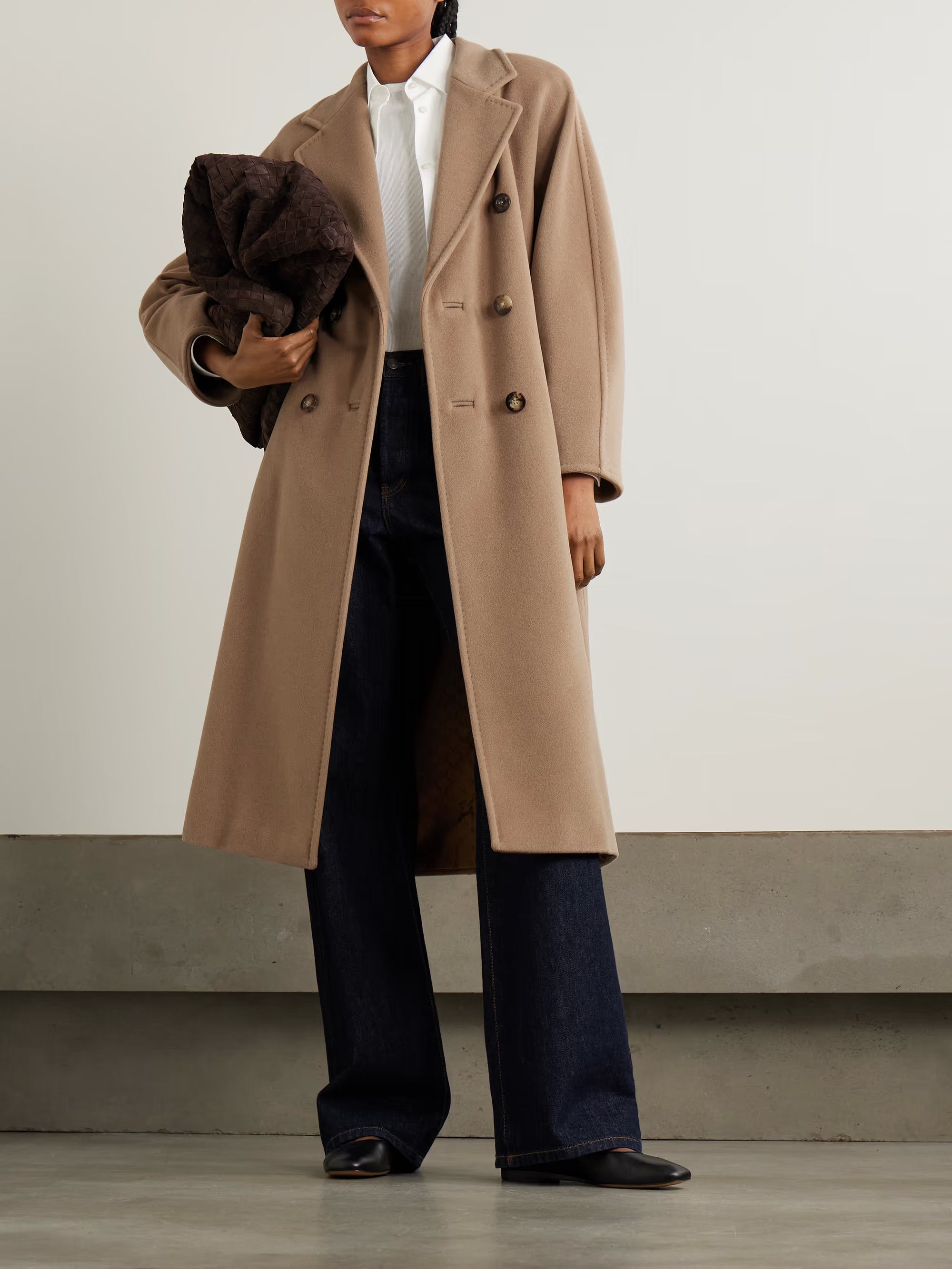 Max Mara Max Mara Madame 101801 Double-Breasted Wool Cashmere Coat Size XS / US 0-2 / IT 36-38 - 2 Thumbnail