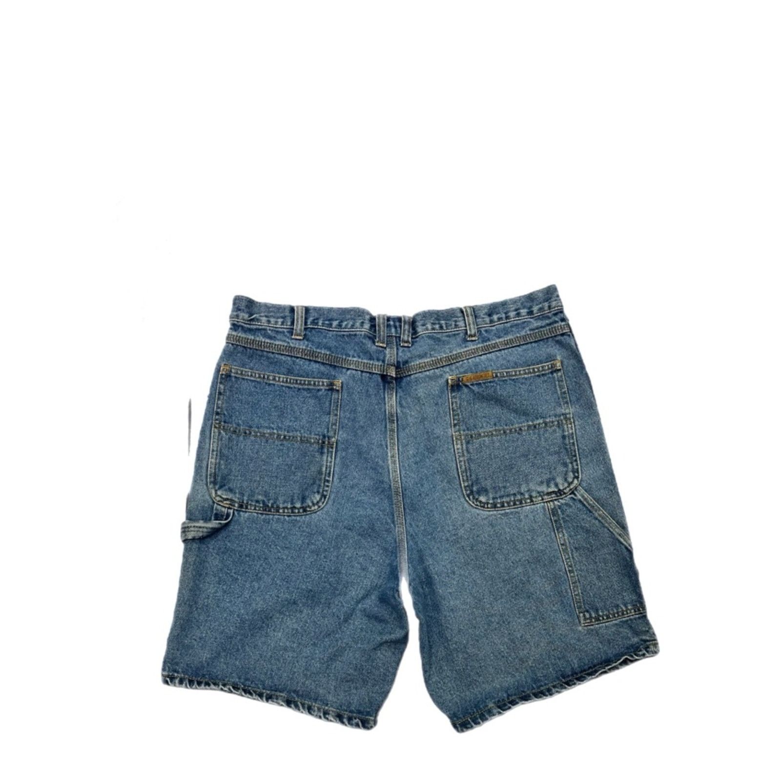 SCHMIDT Vintage Schmidt Workwear Carpenter Denim Jean shorts Size US 38 / EU 54 - 2 Thumbnail