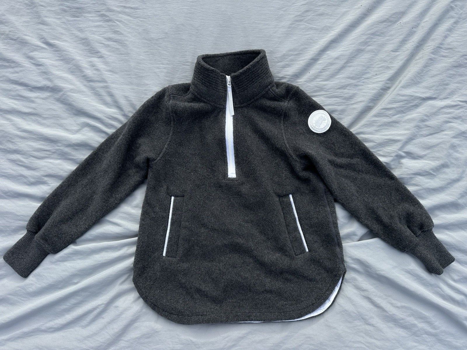 Canada Goose Canada Goose Severn Fleece 1/4 Zip Grey With White Badge Si Size M / US 6-8 / IT 42-44 - 1 Thumbnail