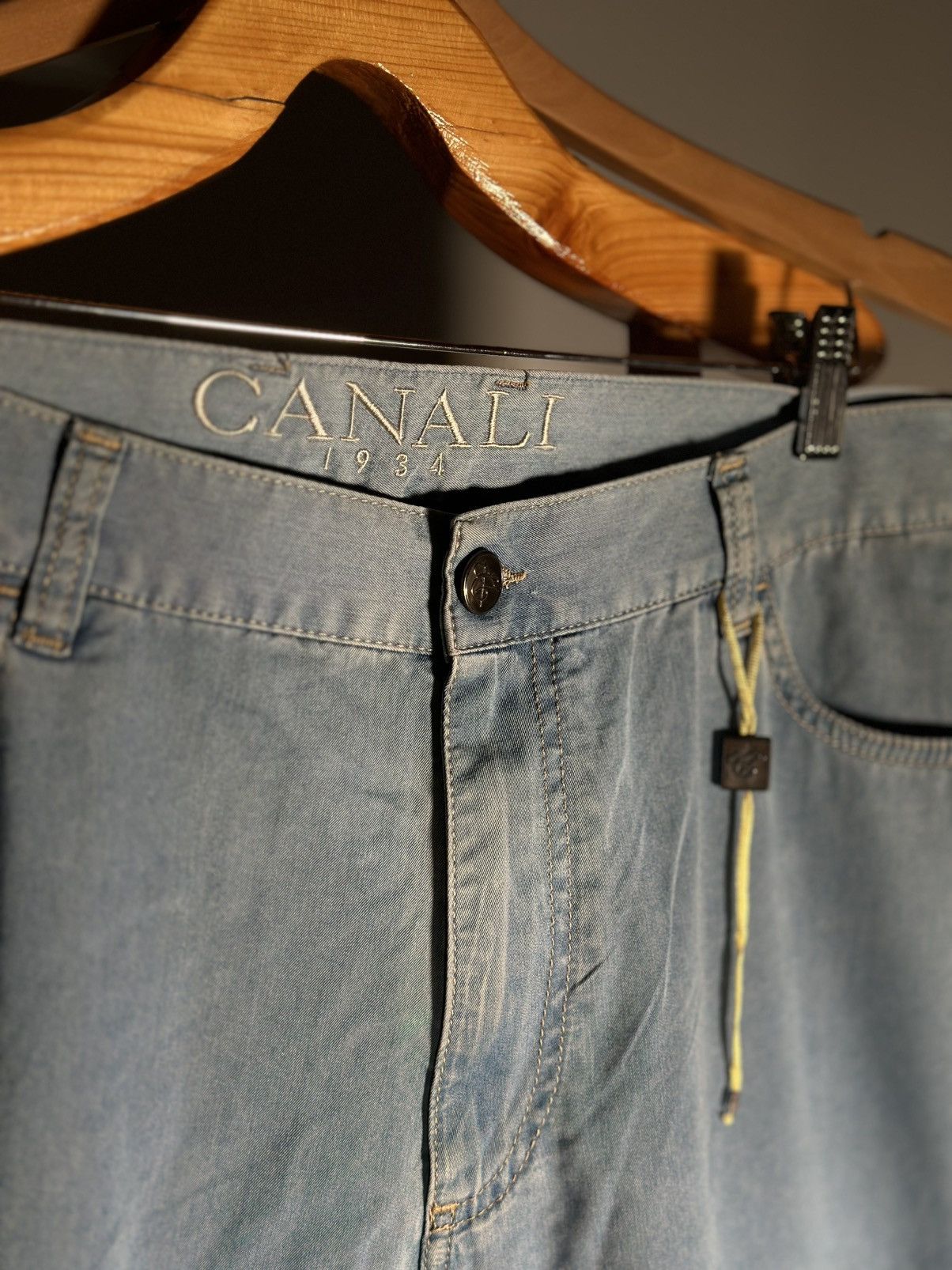 Canali Canali jeans 60 size Size US 40 / EU 56 - 6 Thumbnail