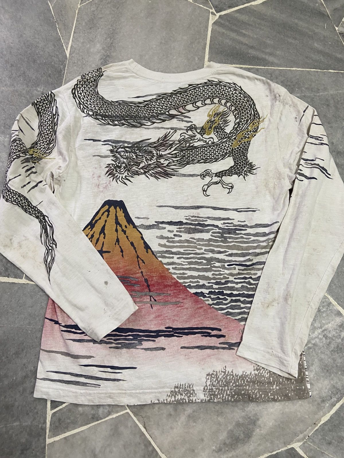 Japanese Brand The Japanese Tradition dragon Long Sleeve shirt Size US L / EU 52-54 / 3 - 7 Thumbnail