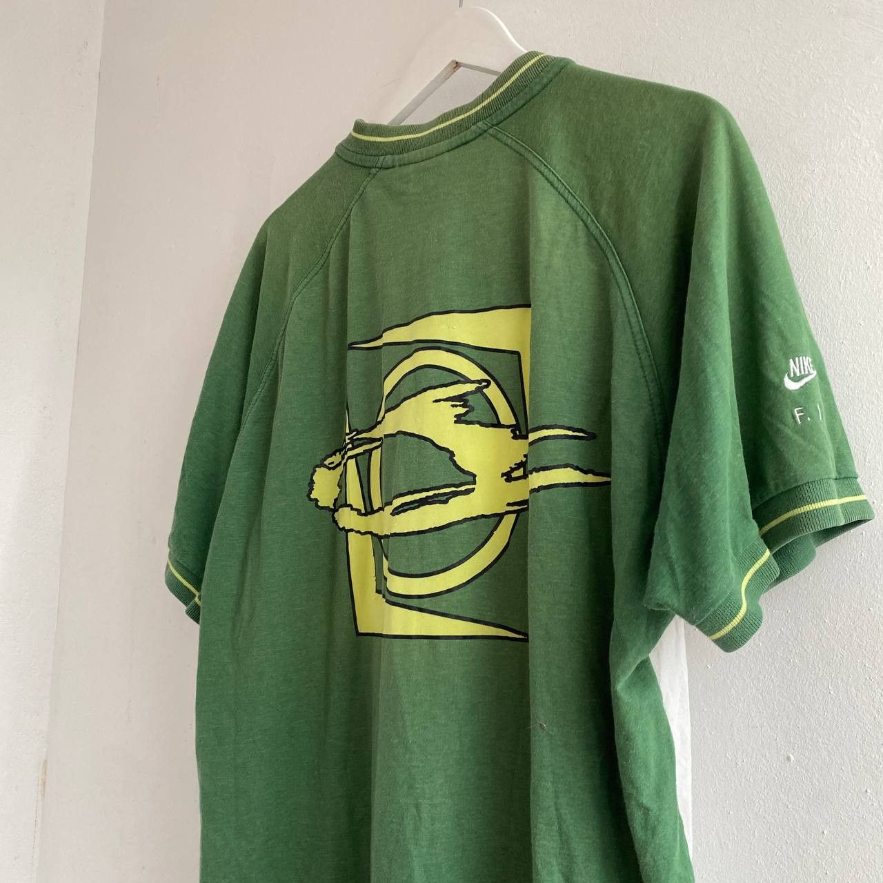Nike × Vintage Vintage nike FIT challenge court tennis andre agassi jersey Size US L / EU 52-54 / 3 - 3 Thumbnail