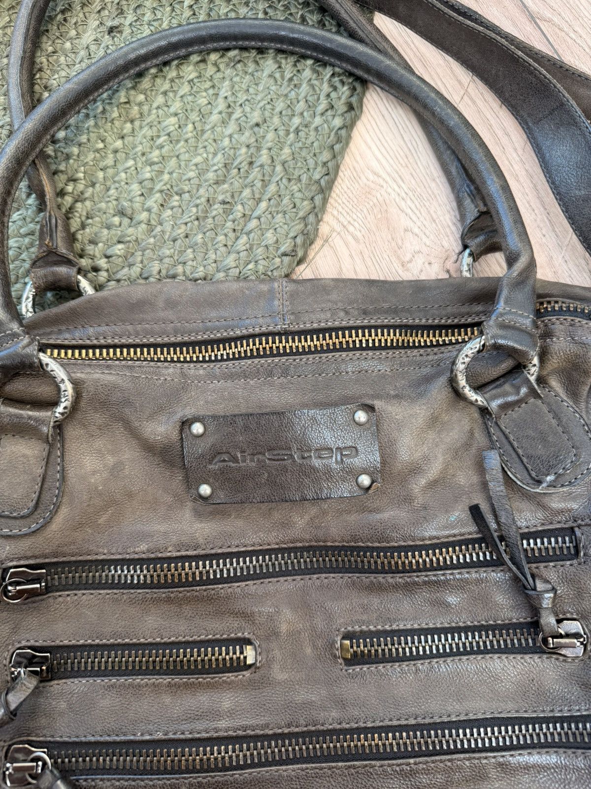 Japanese Brand × Vintage A.S 98 Airstep Leather Bag Size ONE SIZE - 3 Thumbnail