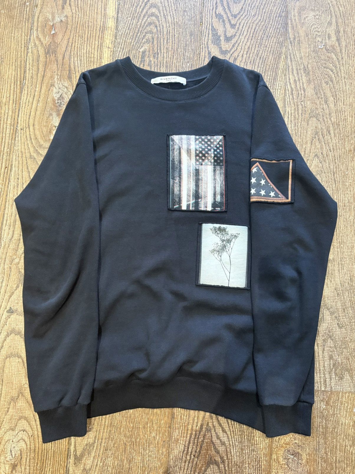 Givenchy Givenchy FW16 Patchwork Sweater - Riccardo Tisci era Size US XS / EU 42 / 0 - 1 Thumbnail