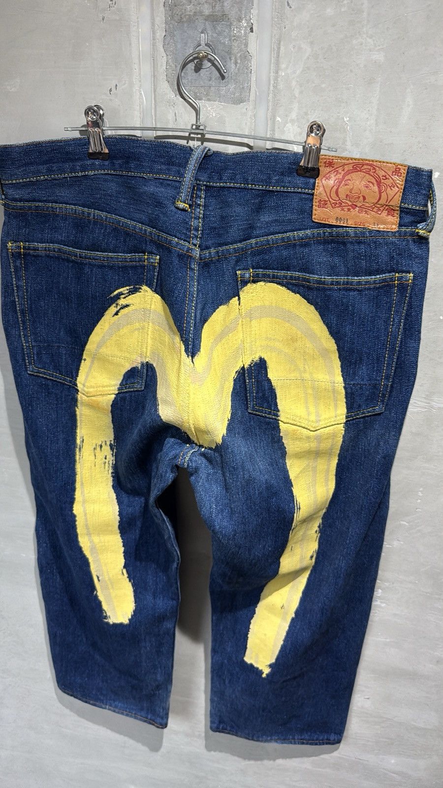 Evisu EVISU Lot 0001 Hand-Painted Seagull Denim Size US 36 / EU 52 - 19 Thumbnail